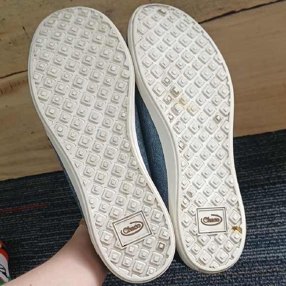 Chaco Blue and Brown Slip-On Loafers - Picture 7 of 7